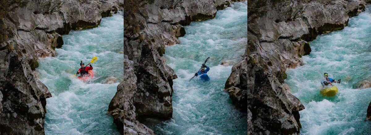 Kayak in Koritnica - Soča