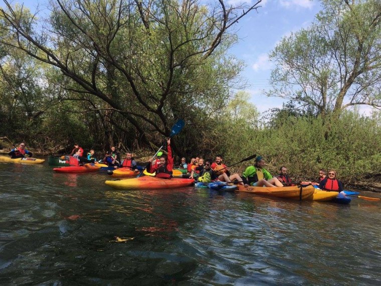 Prima uscita sociale e Kayak Treviso porte aperte