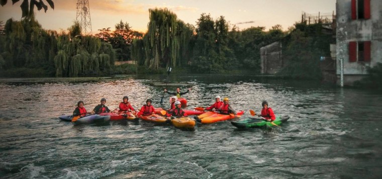 In partenza le prime 2 edizioni del Corso di Kayak I° livello